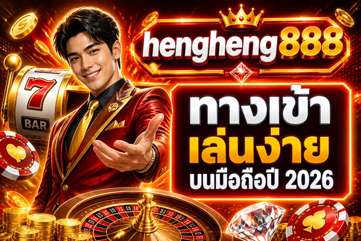 hengheng888 ทางเข้า เล่นง่ายบนมือถือปี 2026